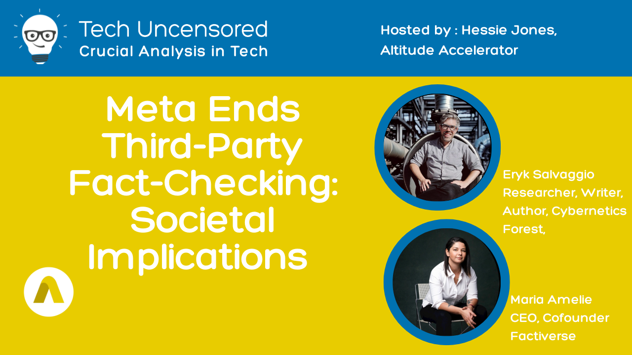 Episode 79 Meta Ends Third-Party Fact-Checking Societal Implications