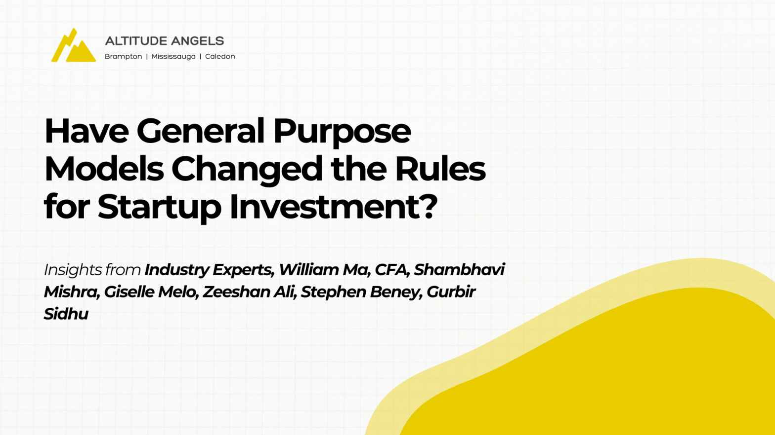 How general-purpose AI models are changing startup investment